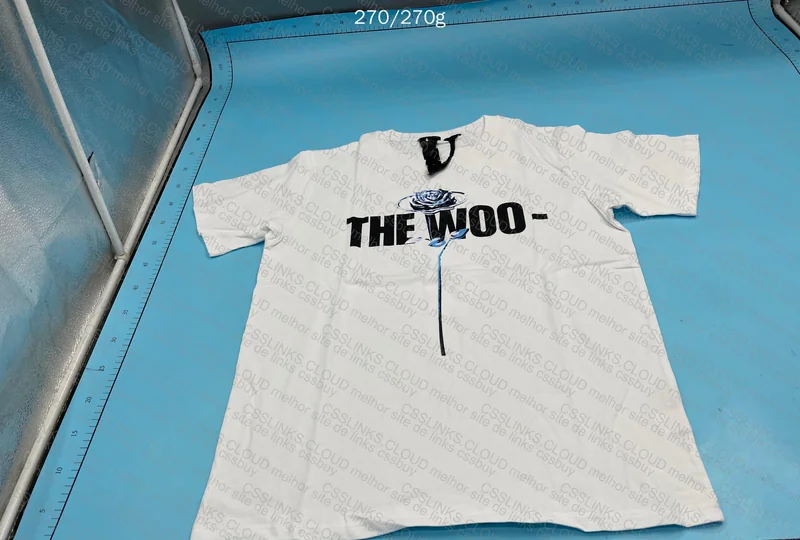Vlone x Pop Smoke Woo Tee White