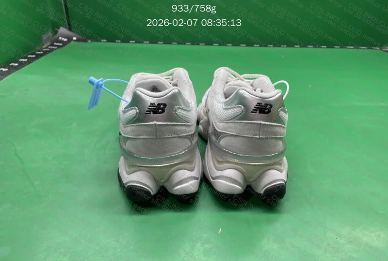 [WH-QC]NB9060 White/Black/Metallic Silver C 4