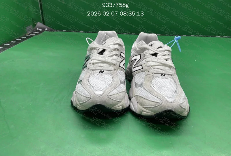 [WH-QC]NB9060 White/Black/Metallic Silver C 5