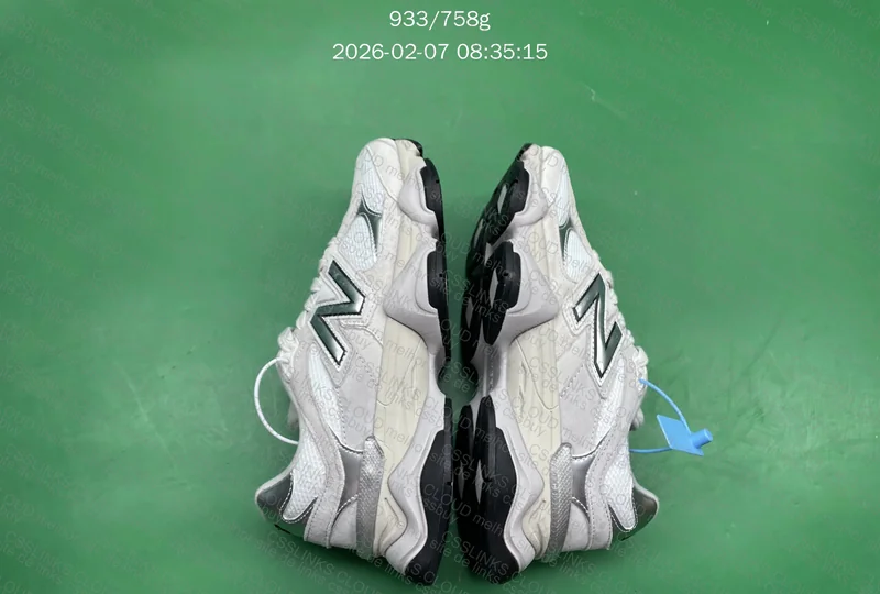 [WH-QC]NB9060 White/Black/Metallic Silver C 6