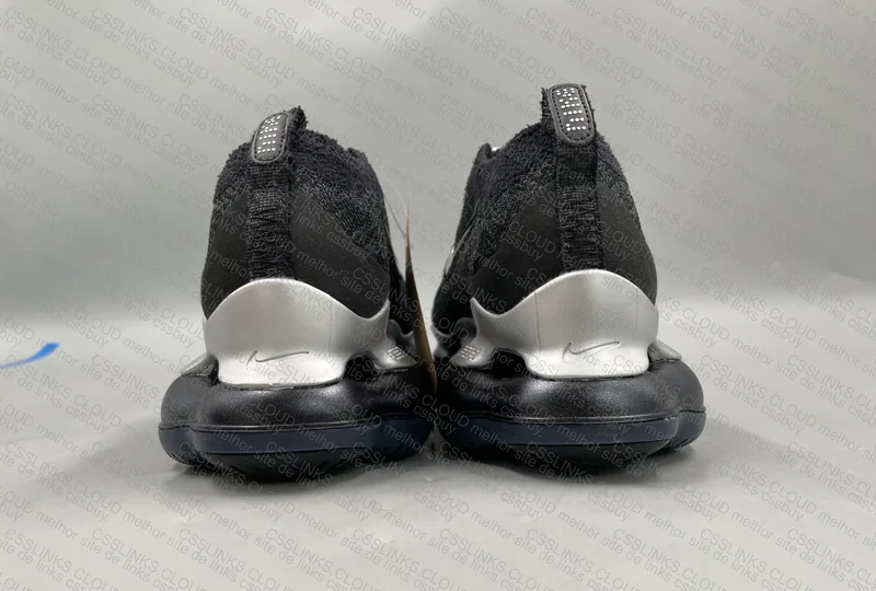 Wmns Air Max Scorpion Flyknit 'Black Metallic Silver' 3