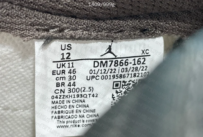 XC Batch - AJ1 Travis Reverse Mocha DM7866-162 4