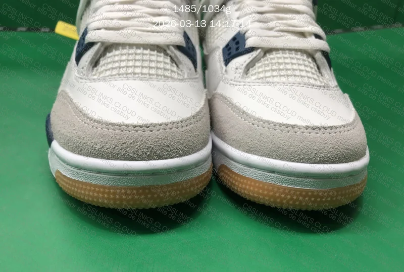 Y3 Air Jordan 4 Navy Blue 2