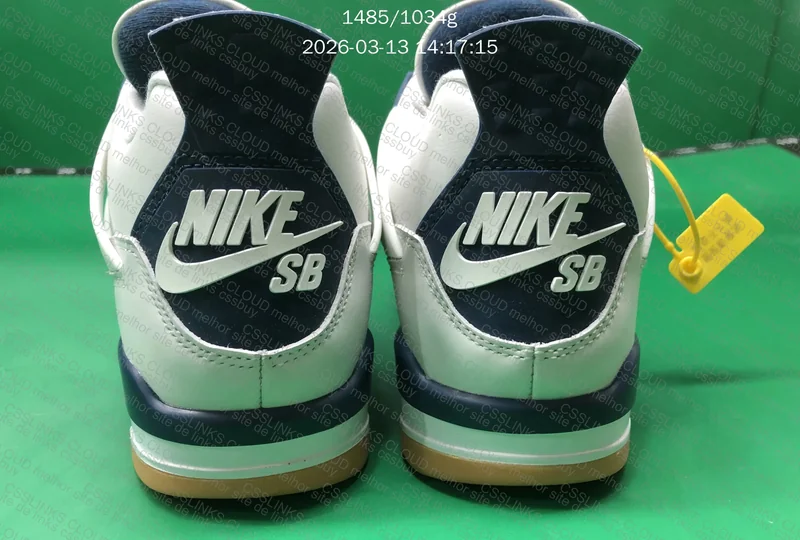 Y3 Air Jordan 4 Navy Blue 3