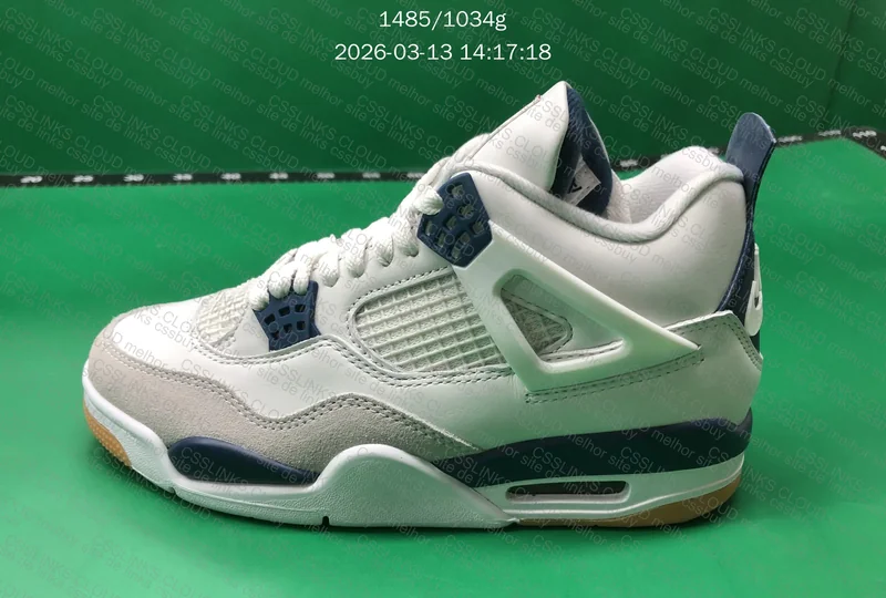 Y3 Air Jordan 4 Navy Blue 8