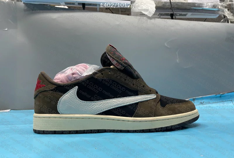 Y3 Batch B grade - AJ1 Travis Dark Mocha 7