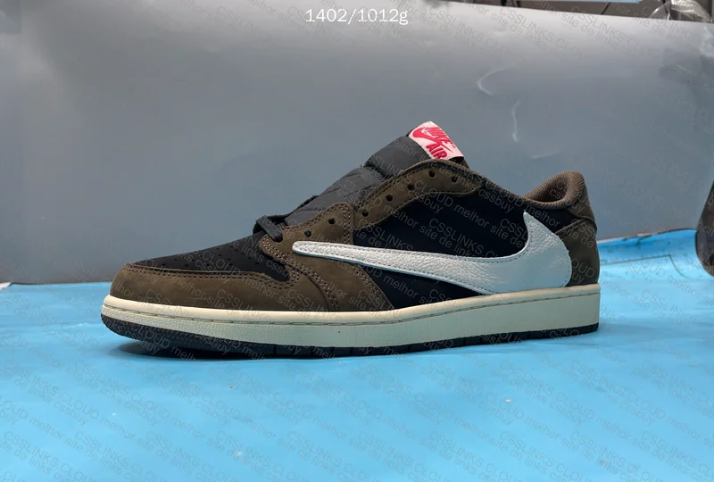Y3 Batch B grade - AJ1 Travis Dark Mocha 9