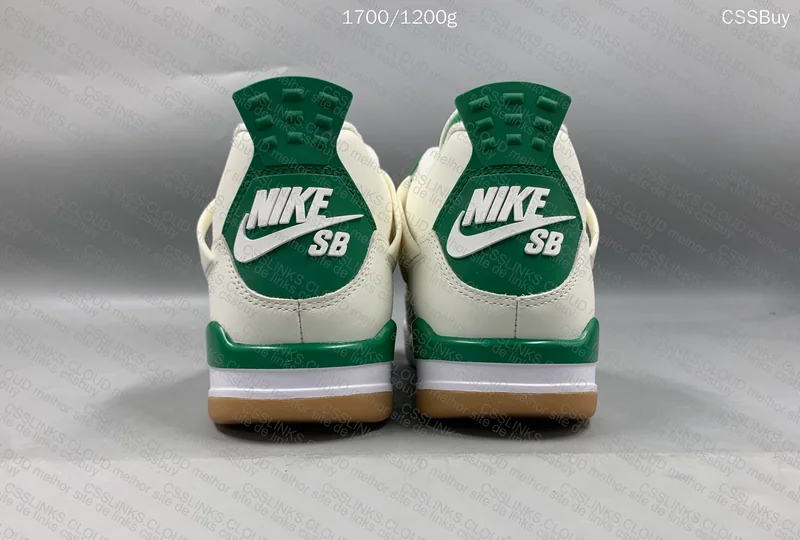 Y3 Jordan 4 SB Pine Green