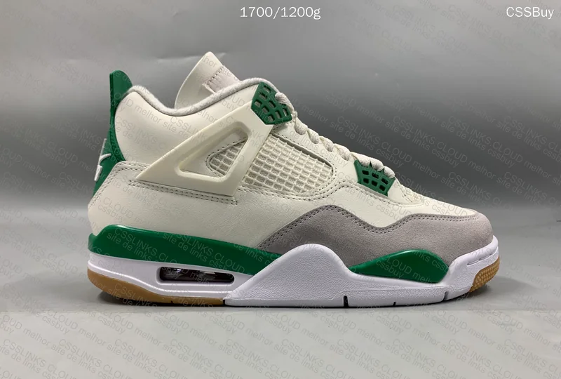 Y3 Jordan 4 SB Pine Green 3