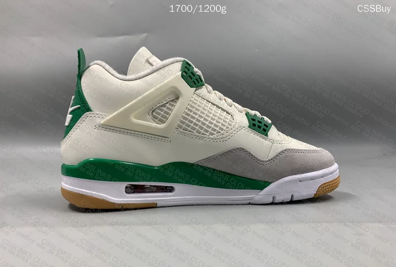 Y3 Jordan 4 SB Pine Green 5