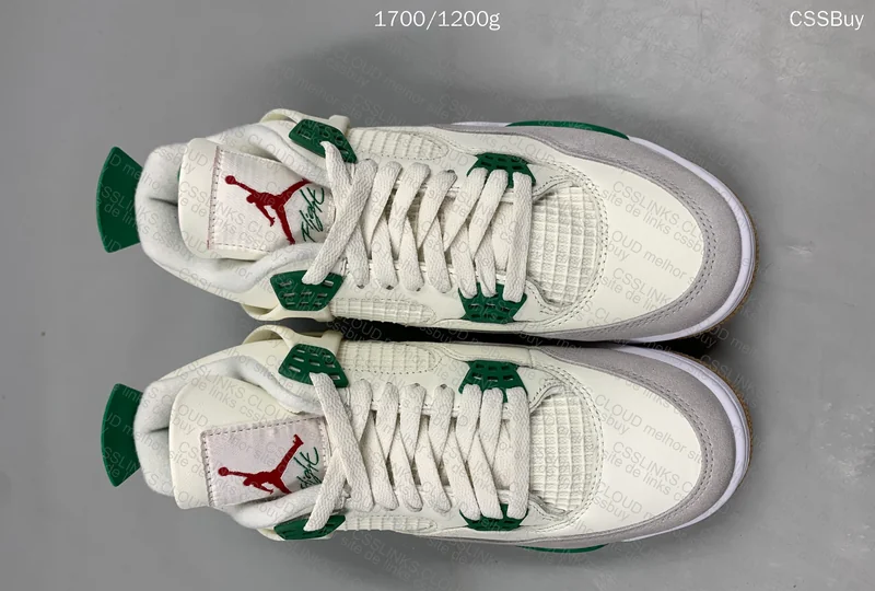 Y3 Jordan 4 SB Pine Green 6