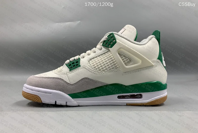 Y3 Jordan 4 SB Pine Green 8