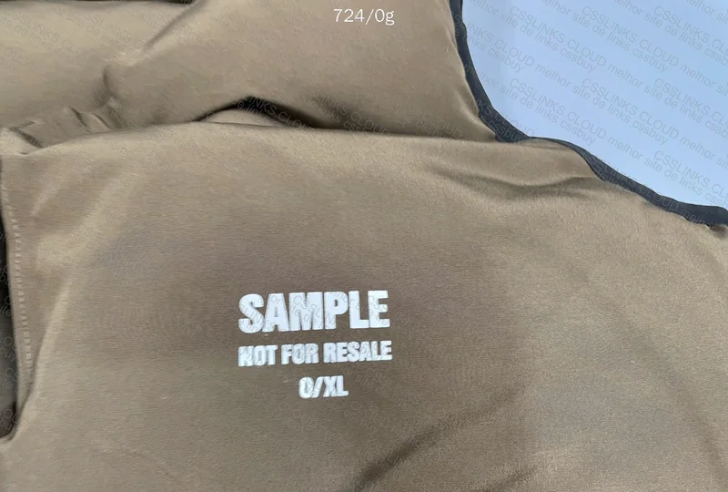 YE SEASON 8 YEEZY PUFFER VEST (Worn in Jesus is King)