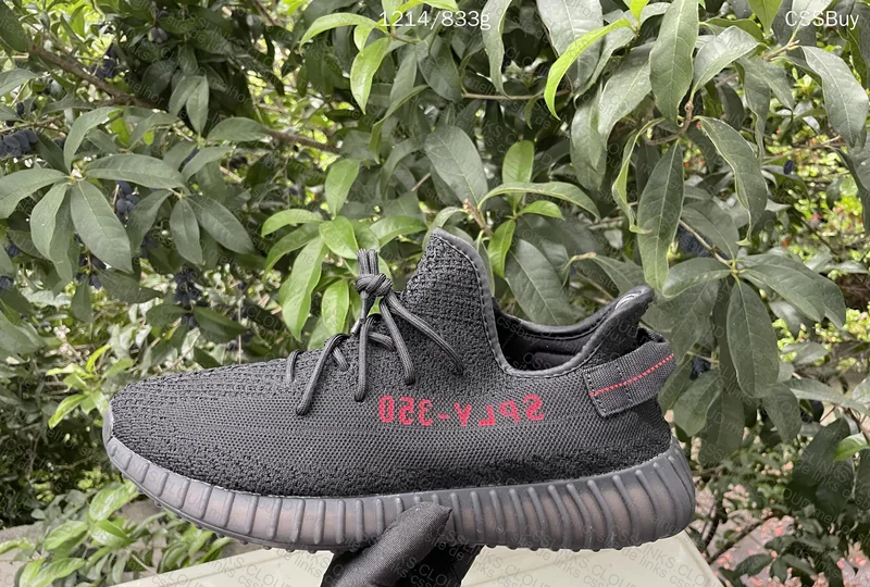Yeezy 350 'Bred' with Natural Light 4