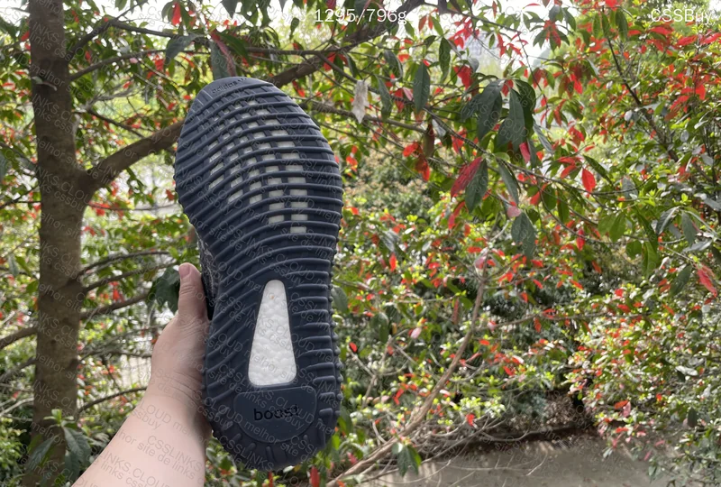 Yeezy 350 Dark Salt with QC Natural Light 6
