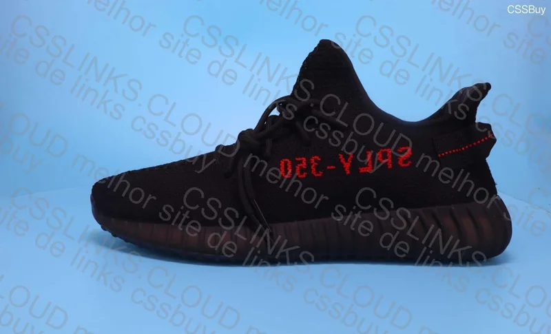 Yeezy 350 v2 Black/Red 4