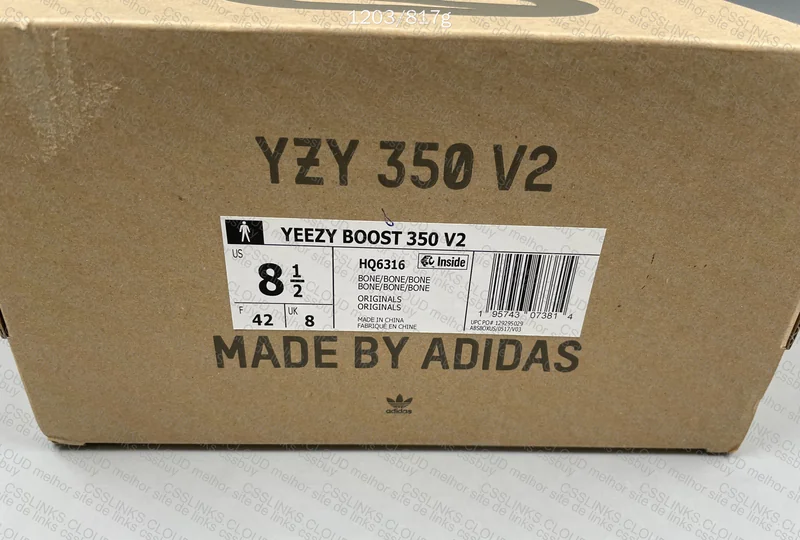 Yeezy 350 V2 Bone LW 9