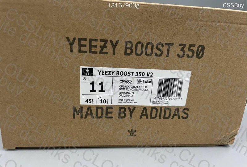 YEEZY 350 V2 BRED LW 9