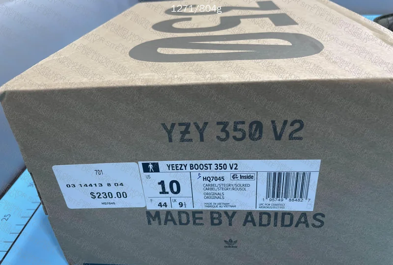 Yeezy 350 V2 Carbon (OG batch) 9