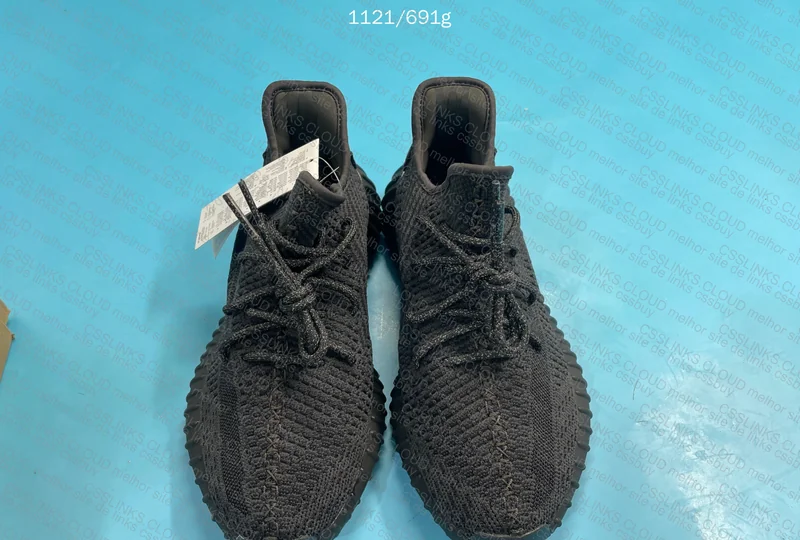 Yeezy 350 V2 Black Non-Reflective 7