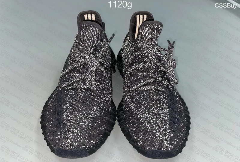 Yeezy 350 v2 Static Black (Reflective) - SLW 4