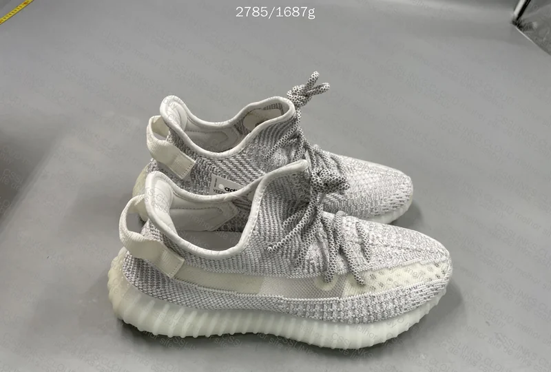 Yeezy 350 V2 Bone and Static Reflective 2