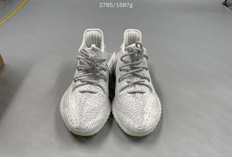Yeezy 350 V2 Bone and Static Reflective 3
