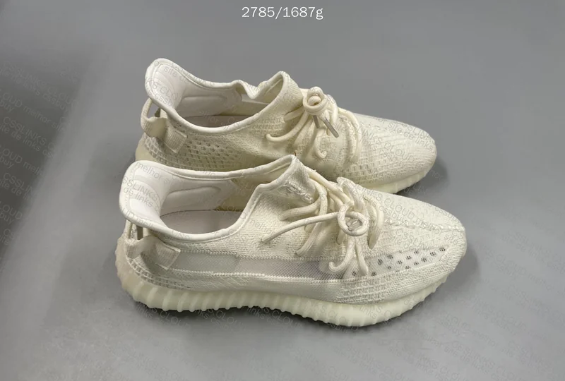 Yeezy 350 V2 Bone and Static Reflective 6