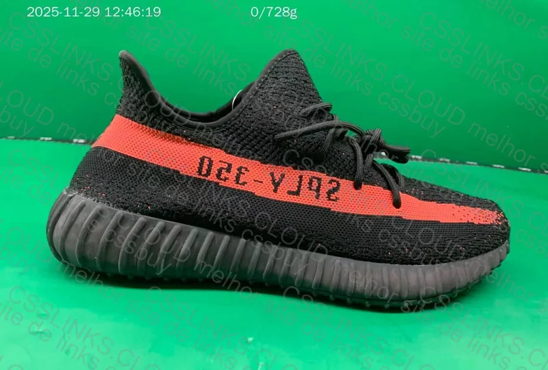 Yeezy 350V2 Core Black Red 2