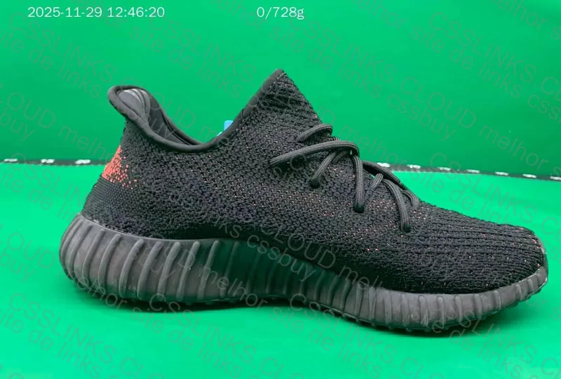 Yeezy 350V2 Core Black Red 3