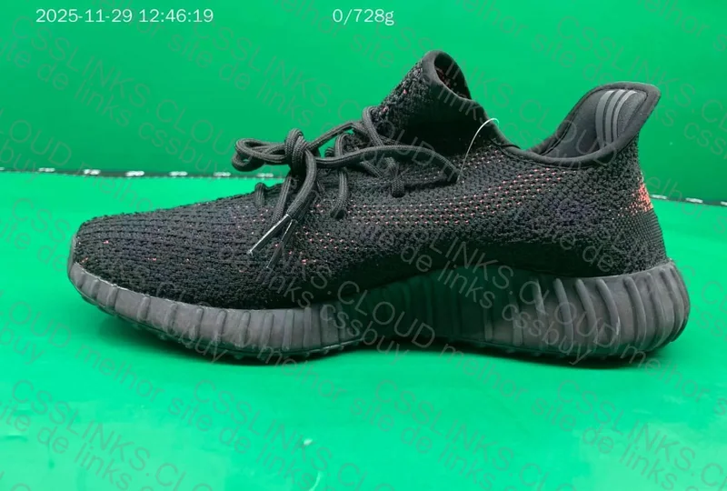 Yeezy 350V2 Core Black Red 5