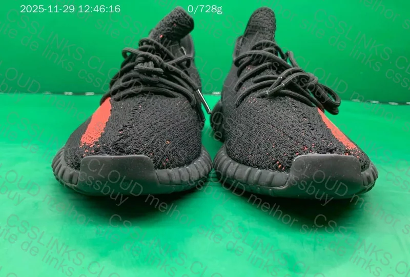 Yeezy 350V2 Core Black Red 6