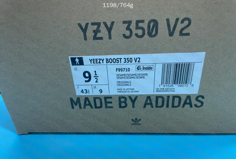 YEEZY 350V2 SESAME LW 3