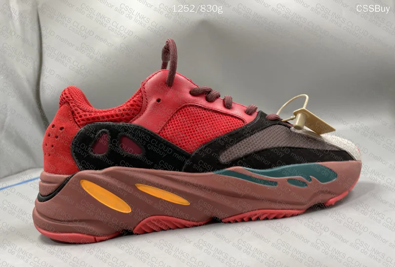 YEEZY 700 RED HI RES 4