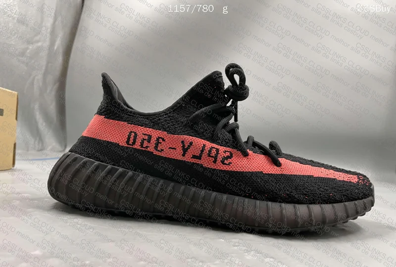 Yeezy Boost 350 v2 Core Black Red 5