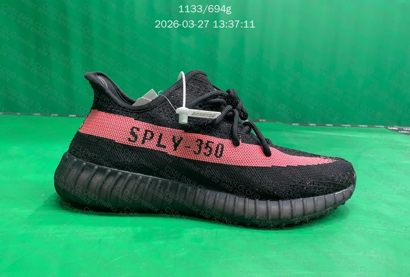 Yeezy Boost 350 v2 core black red - K Batch 4