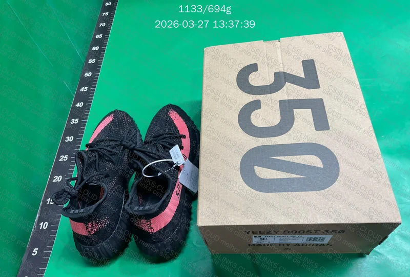 Yeezy Boost 350 v2 core black red - K Batch 7