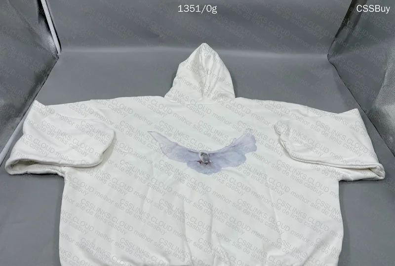 Yeezy GAP Balenciaga Hoodie White 4
