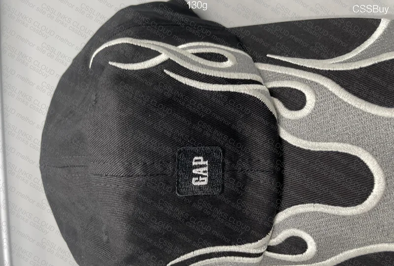 yeezy gap flame cap black 5