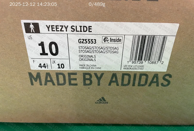 Yeezy Slide Oil White Gray ---PAI--- 2