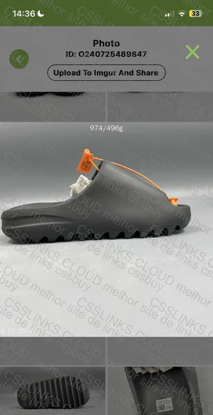 Yeezy slide onyx zok 6