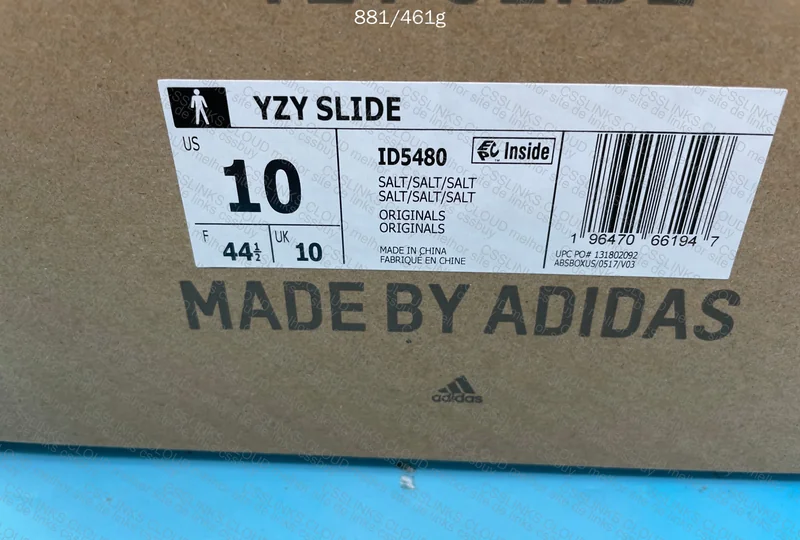 Yeezy Slide 'Salt' 4