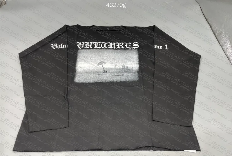Yeezy Vultures Black Long T 2