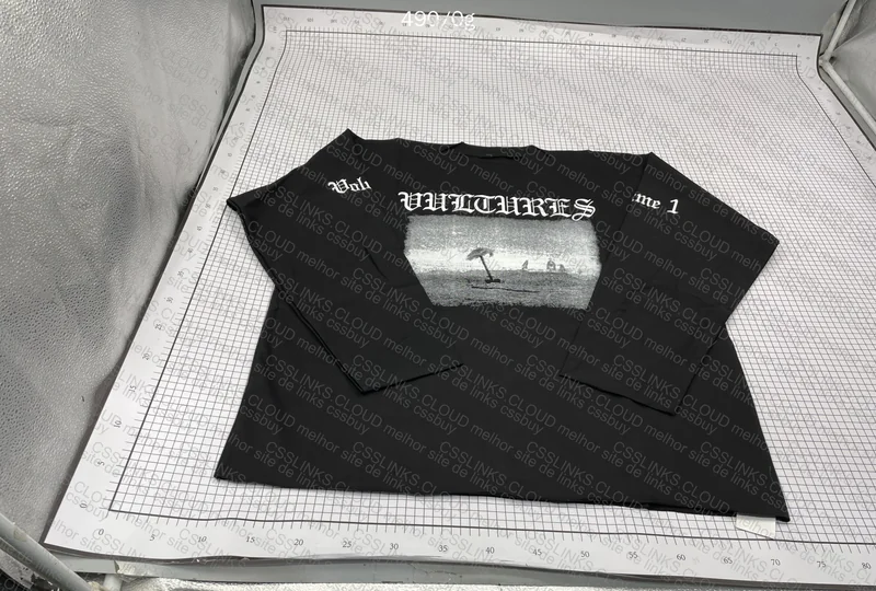 Yeezy vultures longsleeve tee