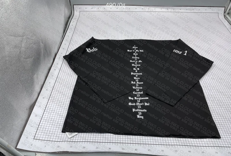 Yeezy vultures longsleeve tee 2