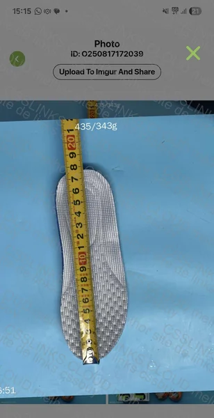 Yeezy 350 Kids for My Sister (with Measurements)