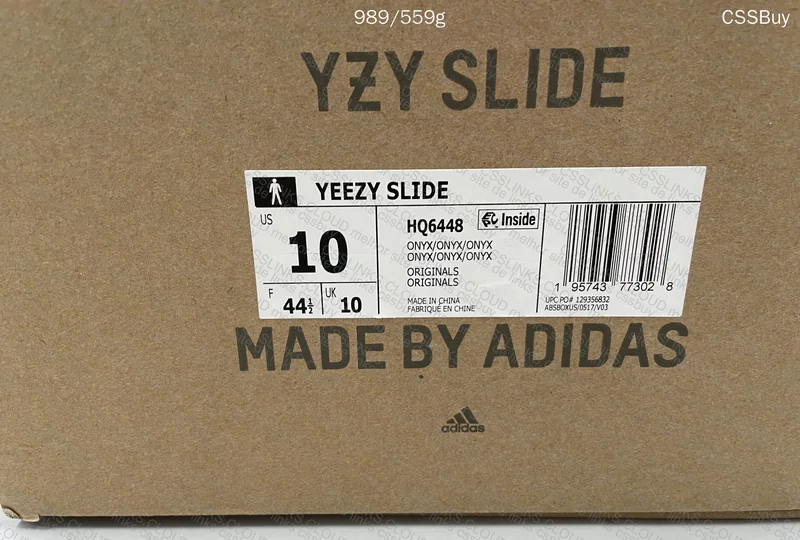 Yezzy Slide Onyx Black 4