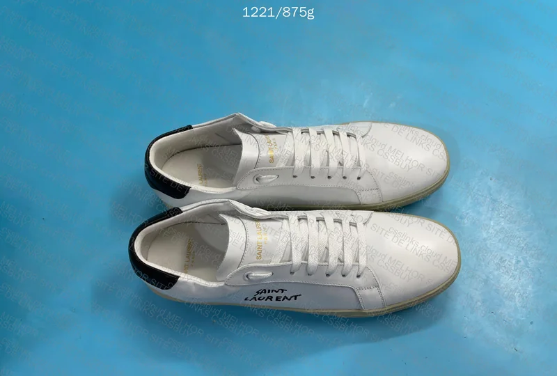 YSL Court White