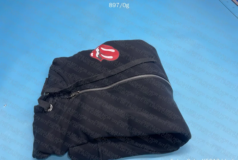Zip Up Chrome Hearts Rolling Stones