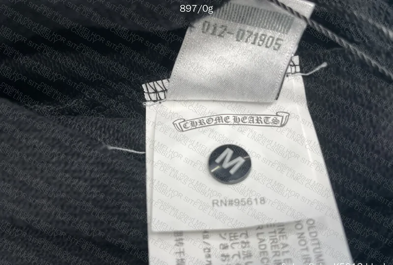 Zip Up Chrome Hearts Rolling Stones 5